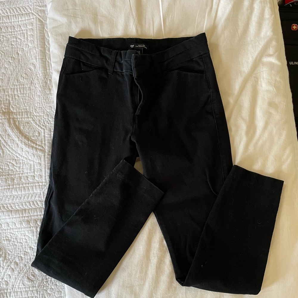 GAP Slim City Ankle Crop Pants, sz 0R